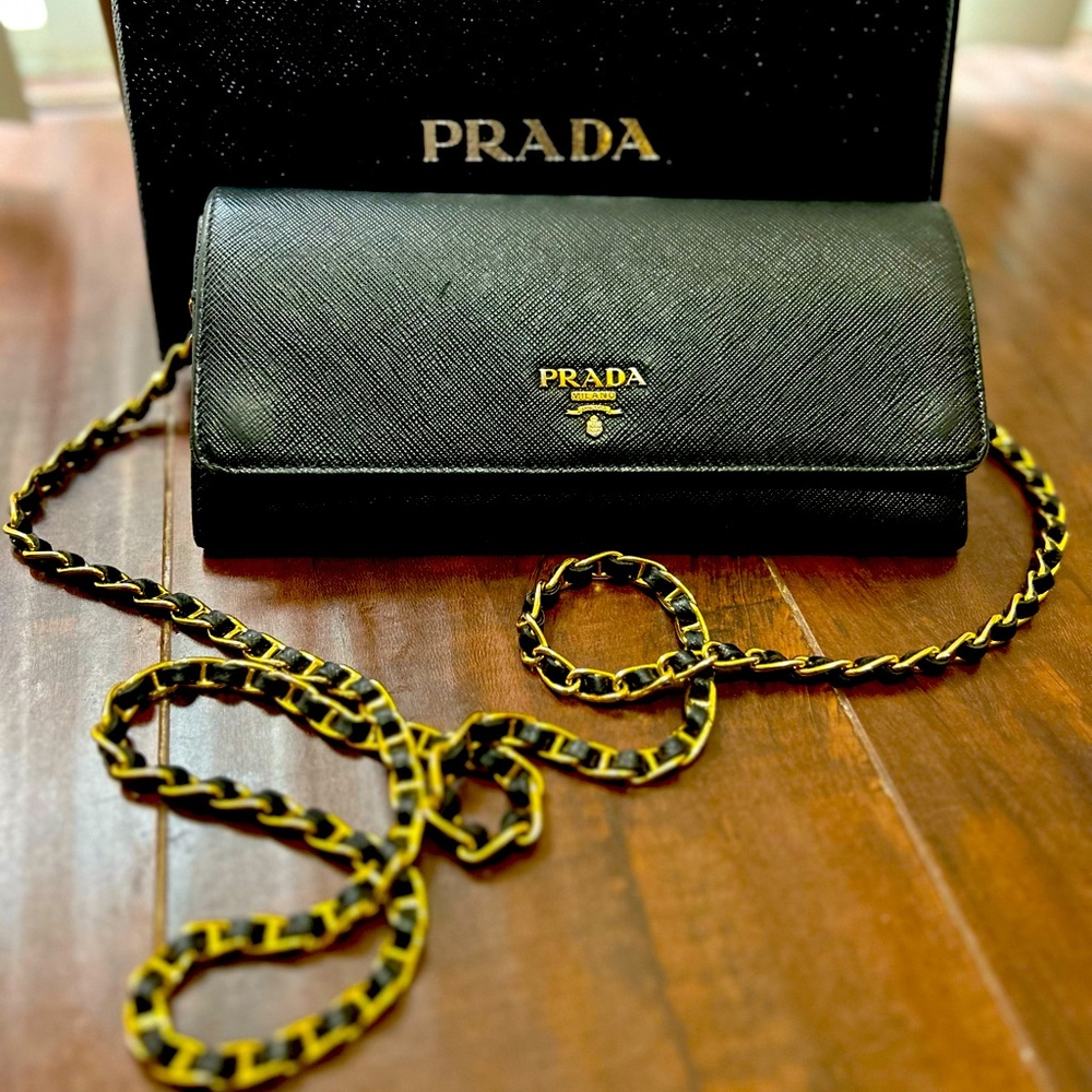 Large Saffiano Leather Wallet